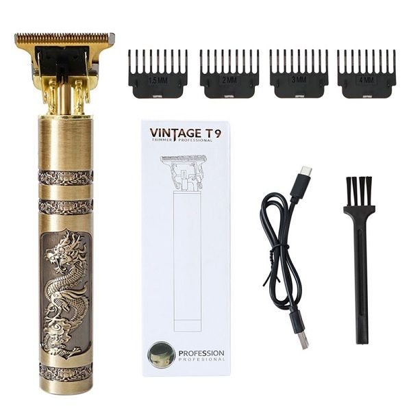 Rechargeable Vintage T9 Hair Cutting Machine Hair Trimmer - Image 2